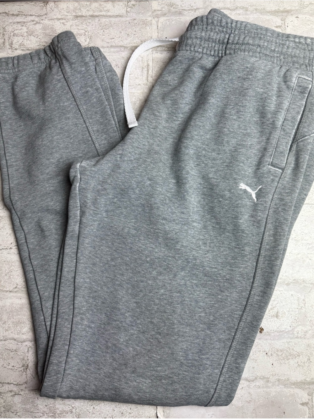 Puma Jogging Pants Grey Gray Women’s L 😍